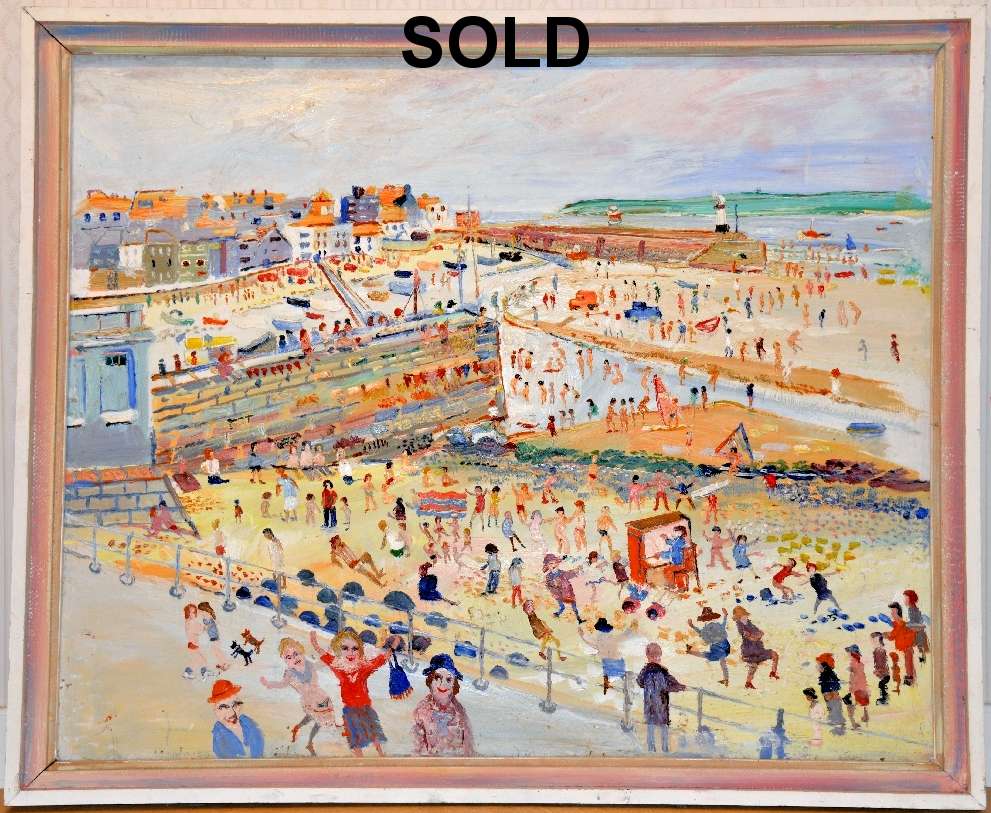 Beachparty at S:t Ives